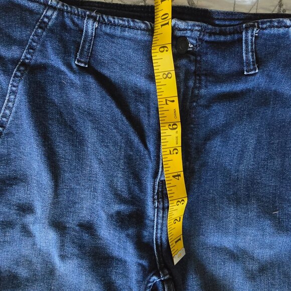 We The Free Level Up Slit Slim Jeans Country Blue Wash Size 28 Inseam 32 NWOT - Picture 4 of 10